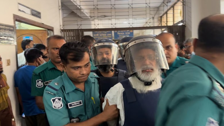 ‘আব্বা, আপনার ও আমার চার দিনের রিমান্ড মঞ্জুর হয়েছে’